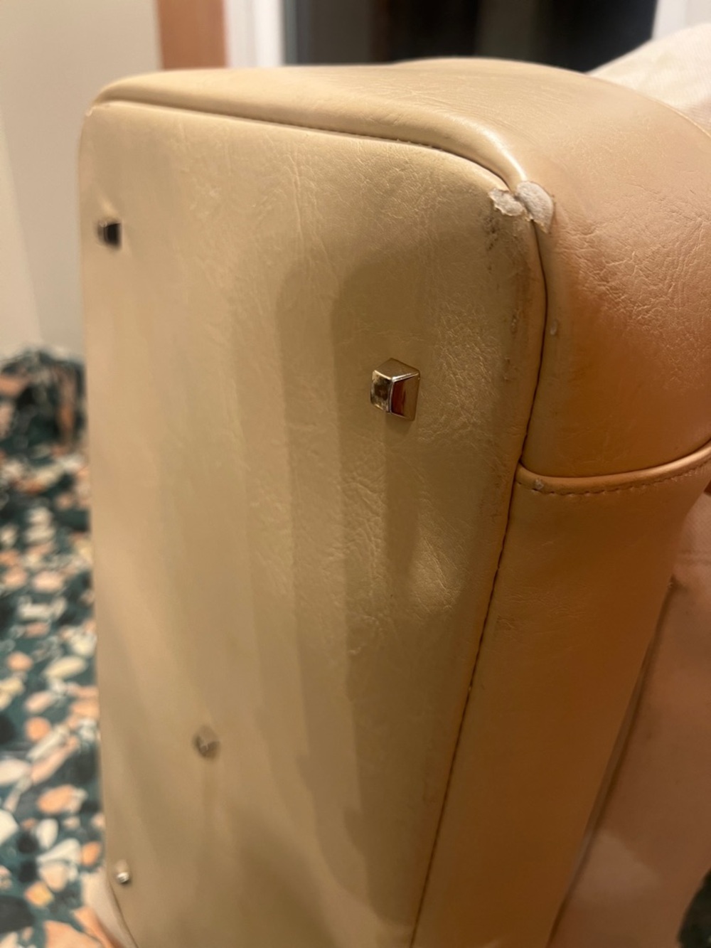 BEIS Beige and Cream Travel Duffel Bag - Picture 11 of 11